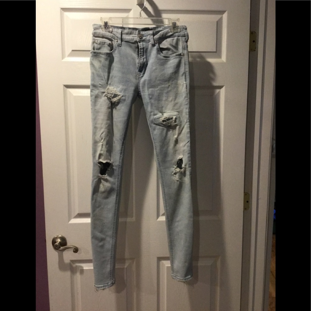2 pairPac-sun both 28x30 (1)stacked skinny and (1)skinniest